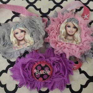Bundle of 3 Barbie Hair Accessories
